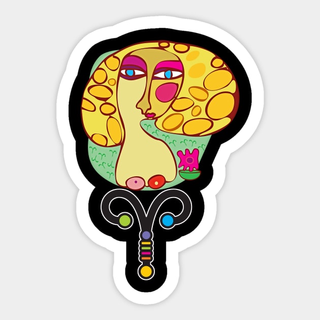 Aries Zodiac Sign Sticker by ZodiacSigns